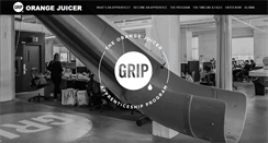 Desktop Screenshot of griporangejuicer.com