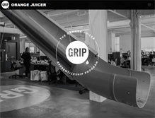 Tablet Screenshot of griporangejuicer.com